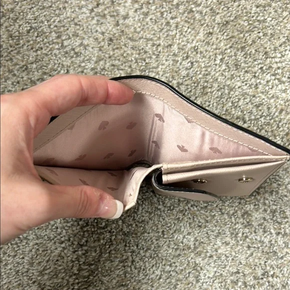 Kate Spade Black Leather Wallet - Picture 3 of 4
